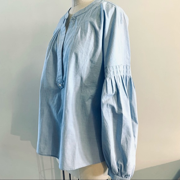 NWT joie chambray shirt M - Picture 5 of 8